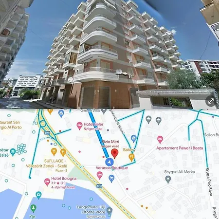 Sea View 105m² In Apartment Vlorë