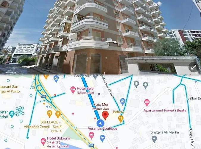 Sea View 105m² In Daire Avlonya
